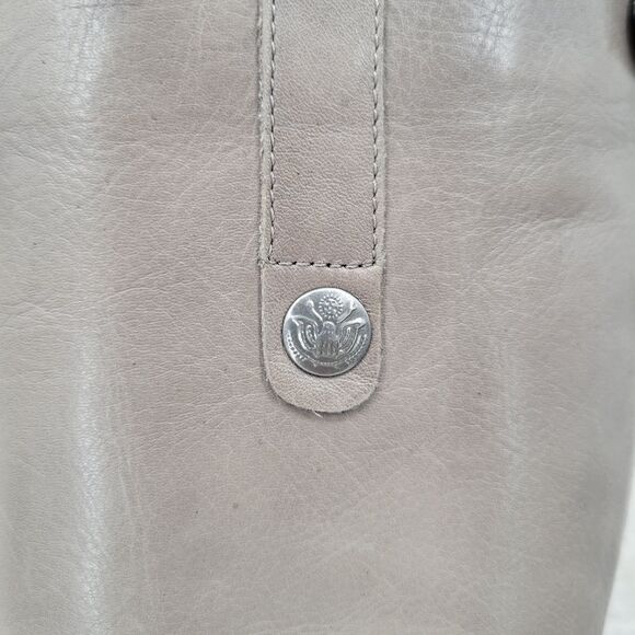 Sam Edelman Women's Penny Boot Size 7 Tall Gray Leather Knee High Riding Boots - Picture 12 of 15